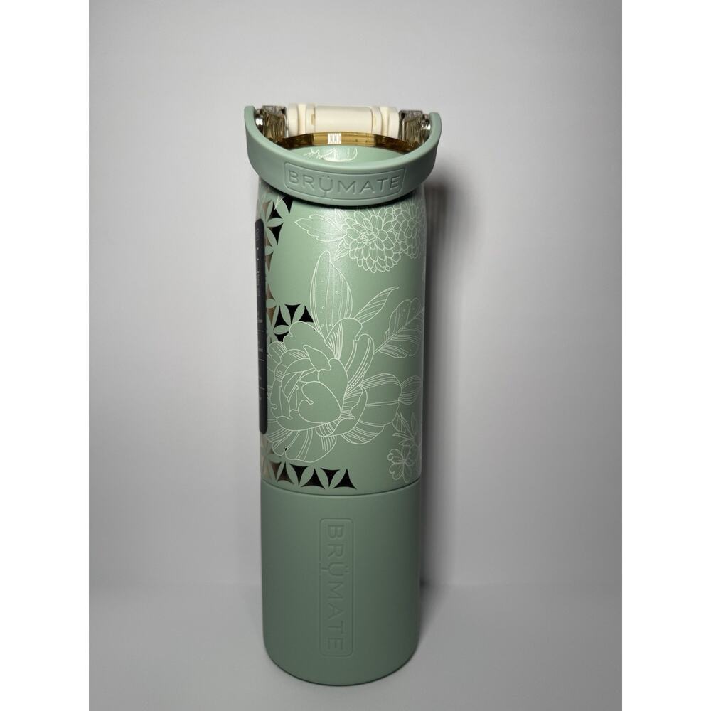 BruMate X Holley Gabrielle Exclusive GOLDEN BLOOM 25oz Rise Tumbler NWT NIB - Picture 5 of 8